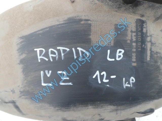 ľavé zadné nadkolo na škodu rapid liftback, 5JA810971